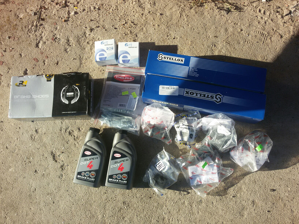 Очередное обслуживание — подвеска + тормоза — Opel Astra H, 1,6 л, 2004 ...