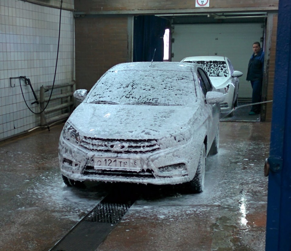 Мойка два — Lada Vesta (1G)