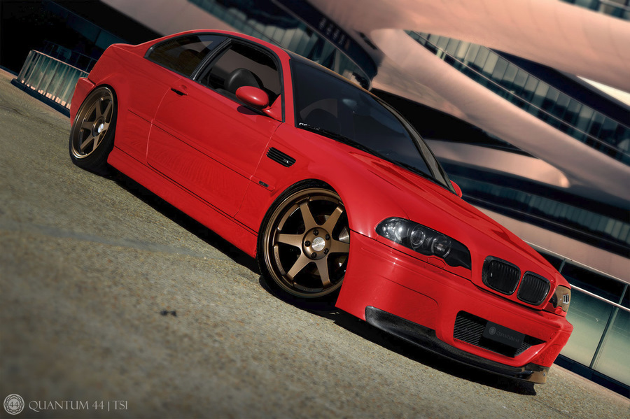 BMW F30 widebody kit by Clinched - made out of high-quality ABS plastic