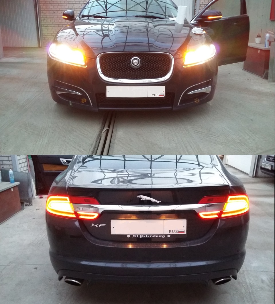 Аварийка при торможении — Jaguar XF (1G), 3 л, 2012 года | наблюдение |  DRIVE2