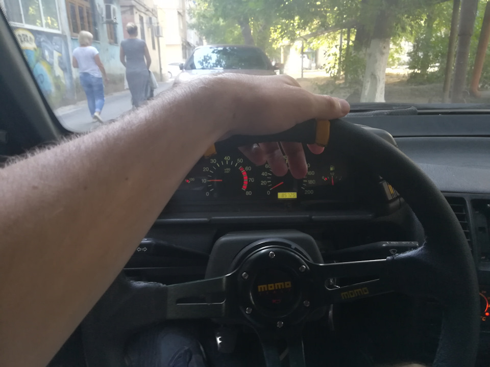 Руль mono — Lada 2110, 1,5 л, 1998 года | аксессуары | DRIVE2