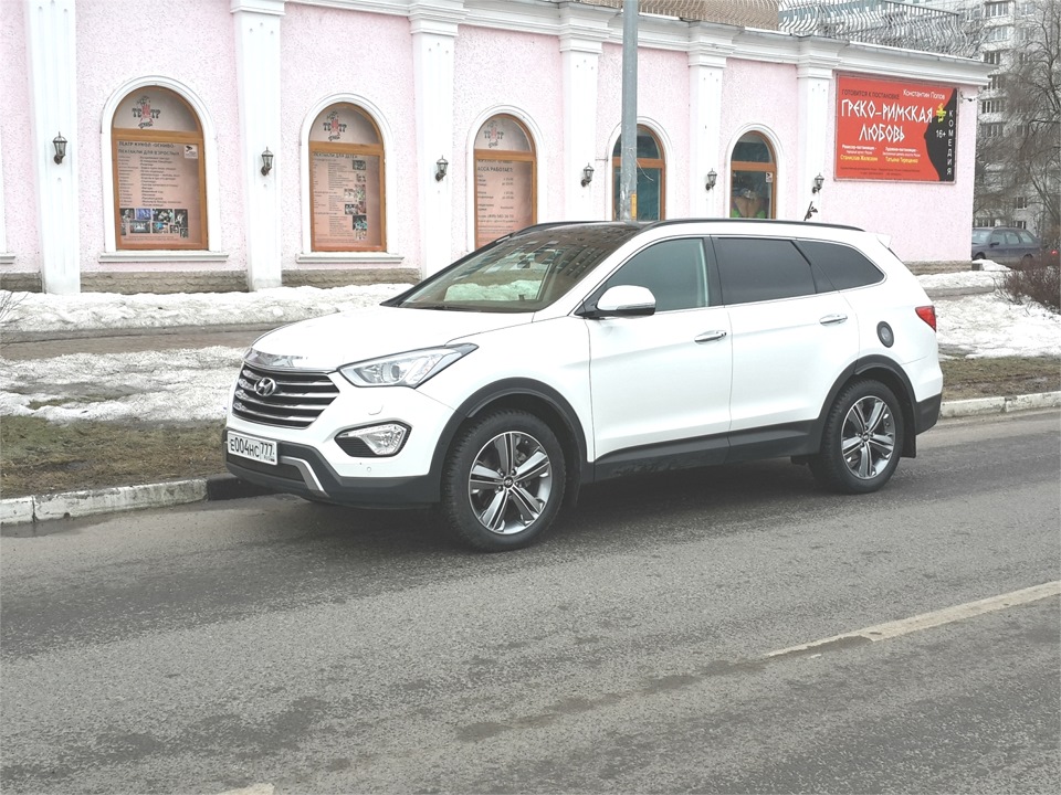 Photo from the logbook Hyundai Grand Santa Fe