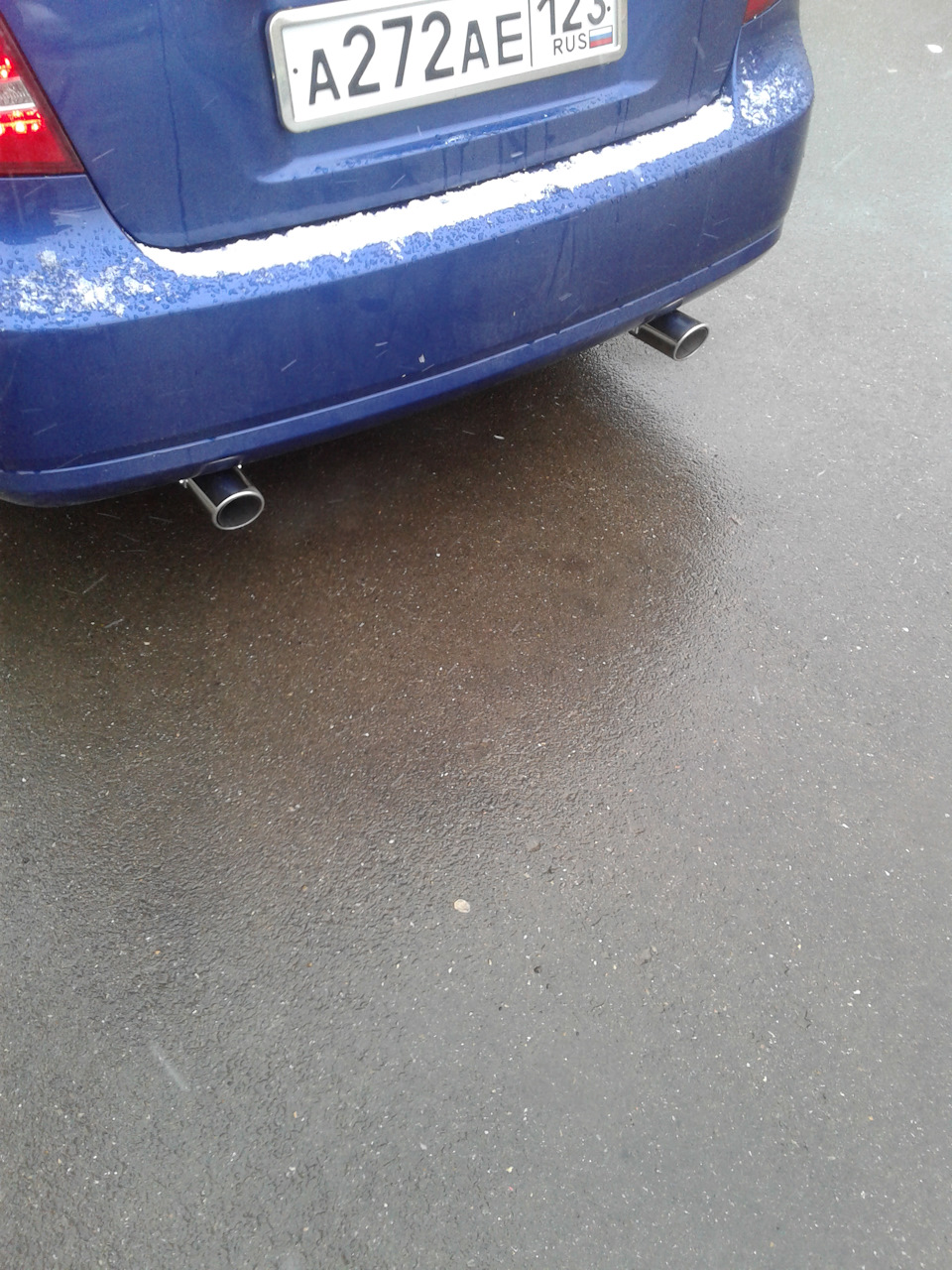 Раздвоеный выхлоп — DRIVE2