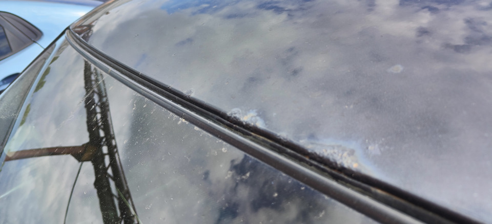 Устранение коррозии крыши — Hyundai Sonata IV (EF), 2 л, 2008 года ...