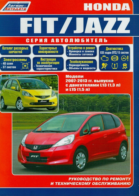 Руководство по ремонту honda jazz
