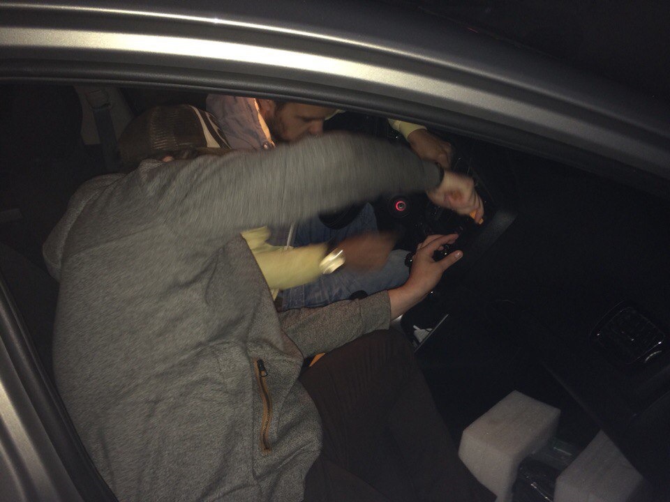 Замена штатной магнитолы на цветную 4:3 kia ceed jd — KIA Ceed (2G), 2 ...