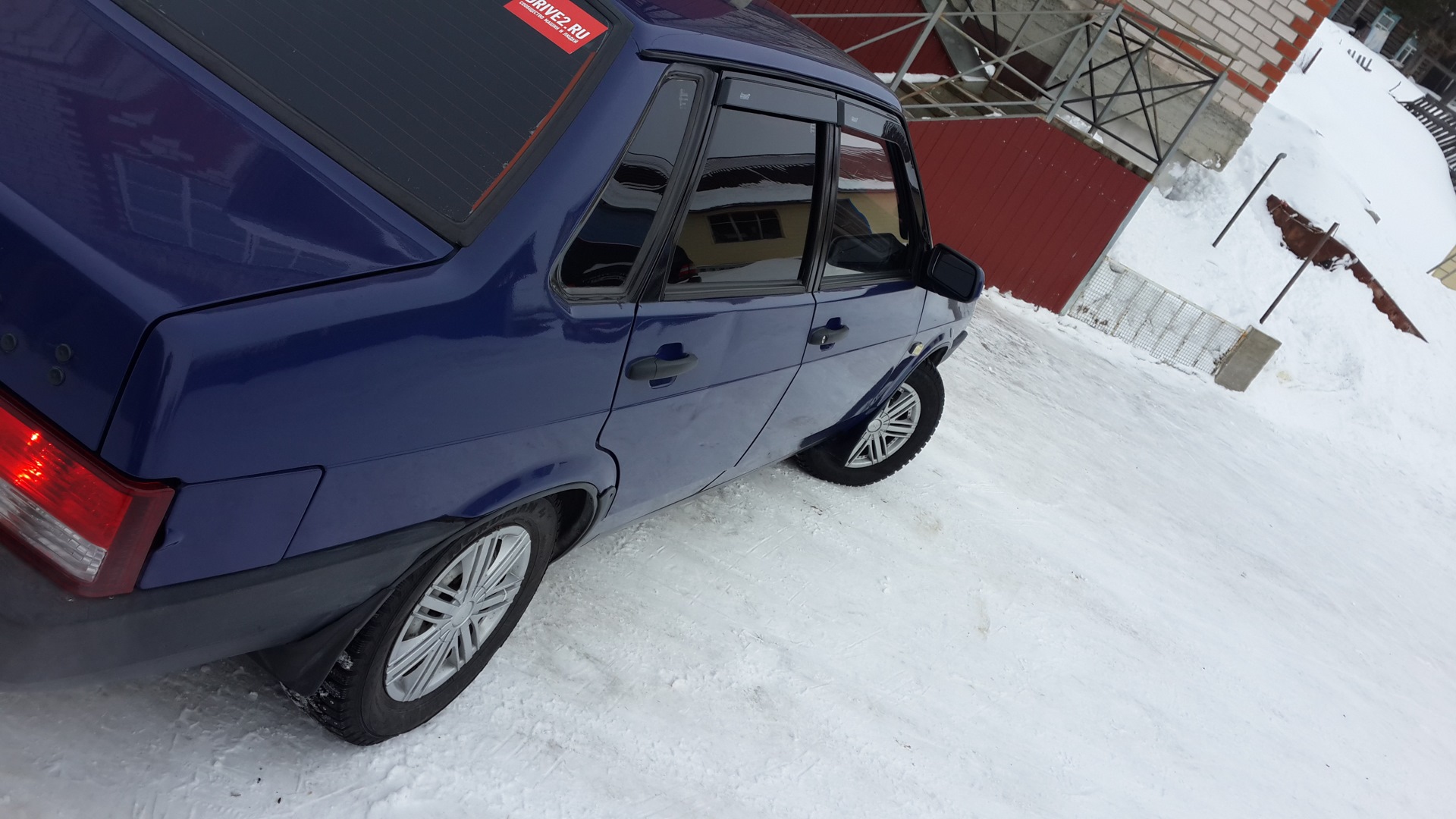 Lada 21099 1.6 бензиновый 1999 | Синяя ночь 16v на DRIVE2