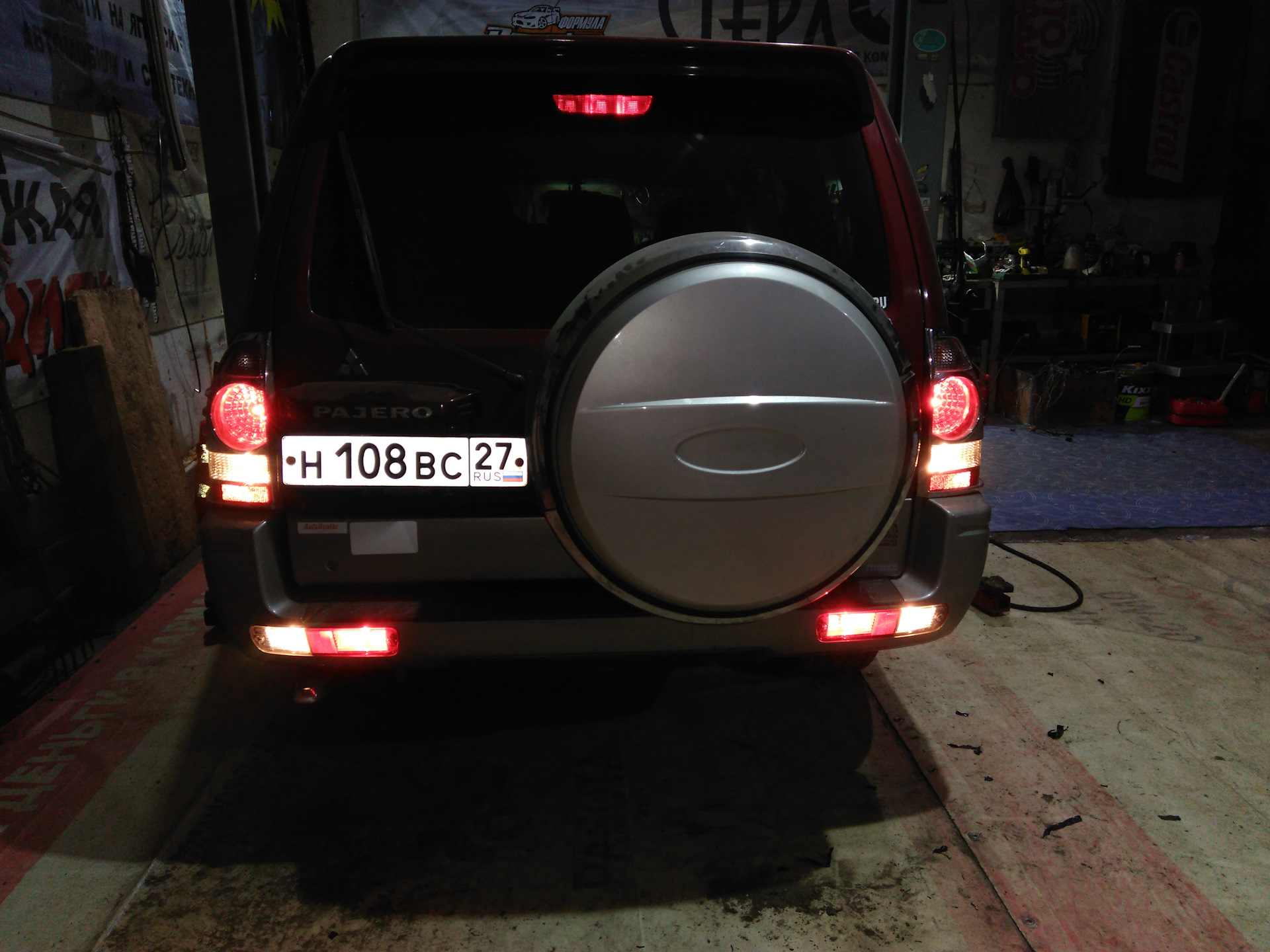 габаритные огни паджеро
