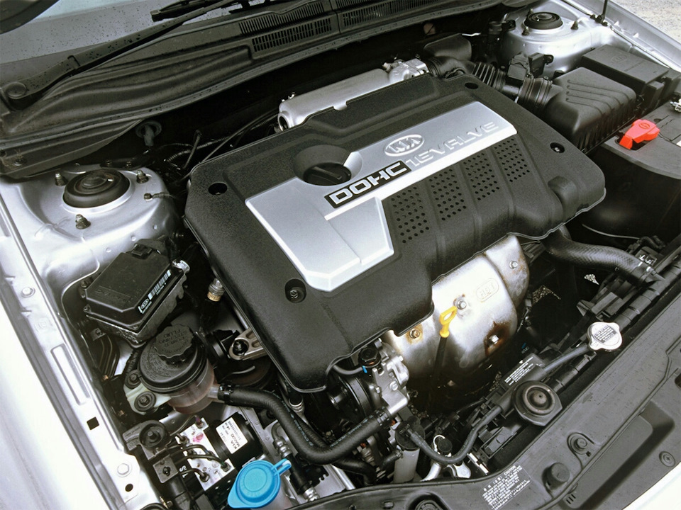 Бачок омывателя — KIA Cerato (1G), 1,6 л, 2008 года | аксессуары | DRIVE2