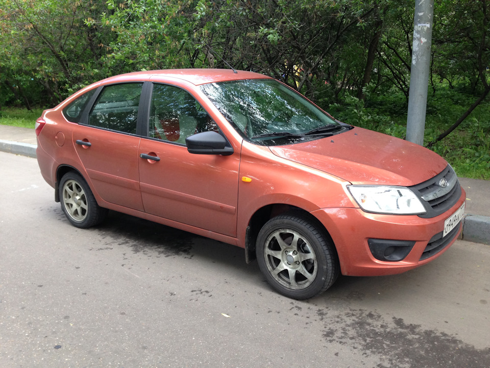 Пружины на Гранту — Lada Гранта Лифтбек (1G), 1,6 л, 2015 года | тюнинг ...