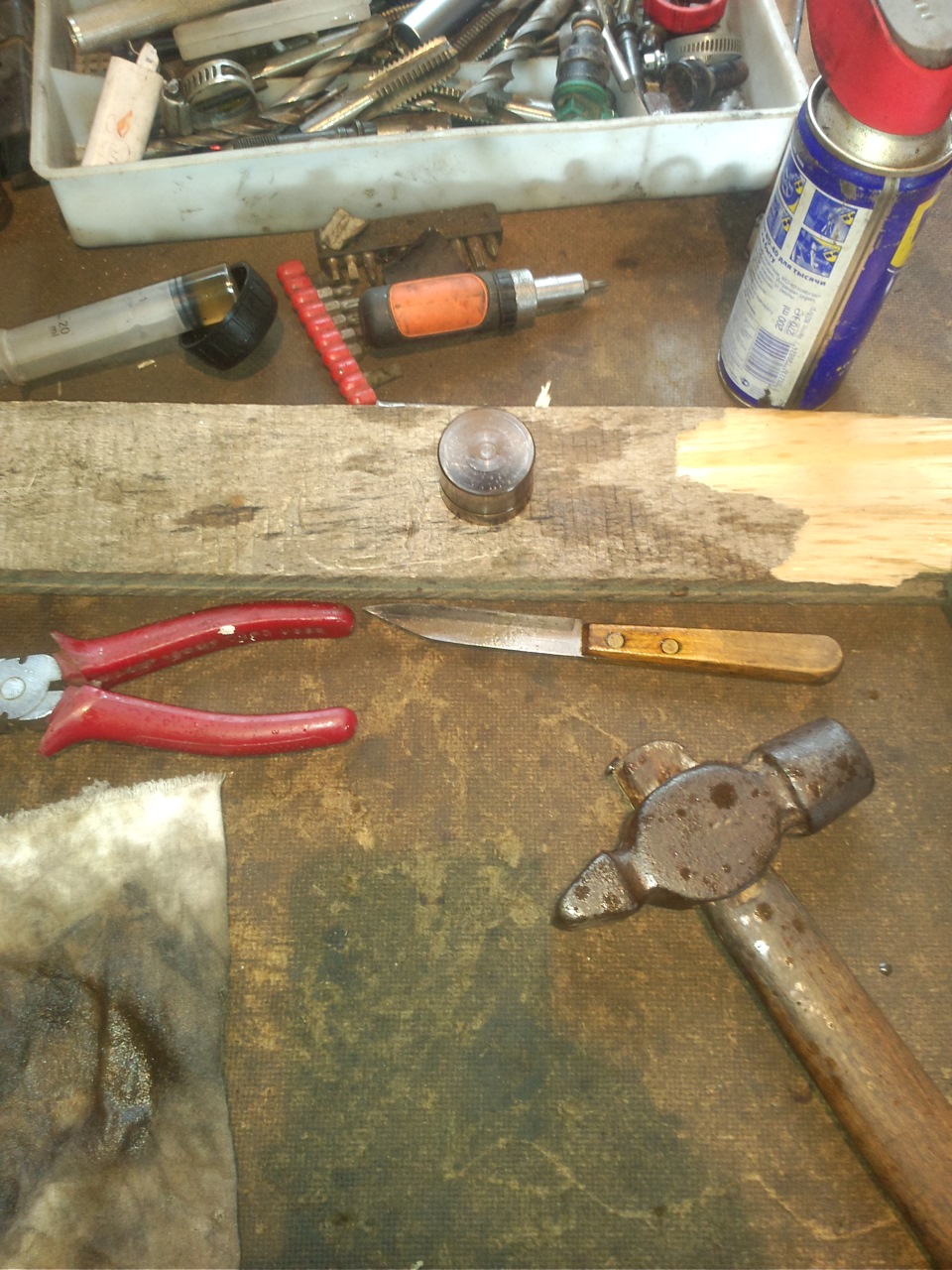 Чистка гидрокомпенсаторов. — BMW 5 series (E34), 2,5 л, 1992 года ...