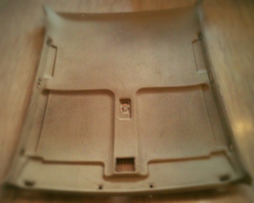 Перетяжка потолка Черным Карпетом — Lada 21099, 1,5 л, 2000 года ...