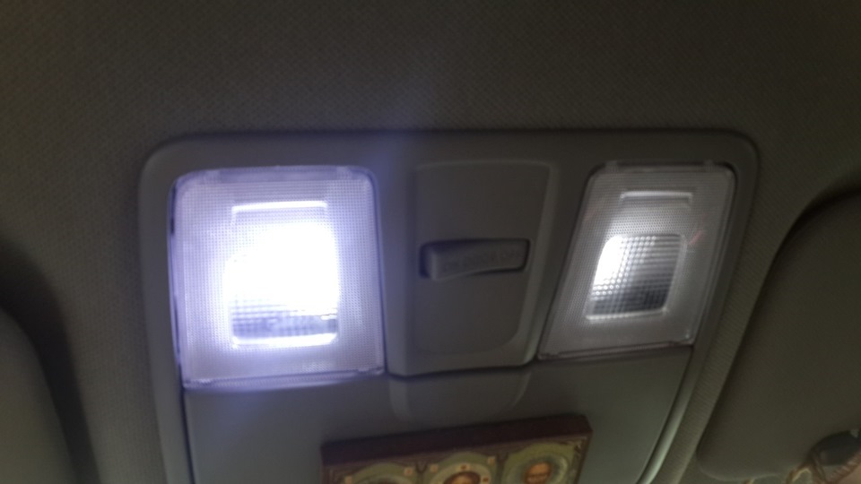 Начали приходить ништяки с Китая. Лампочки подсветки салона — Hyundai ...