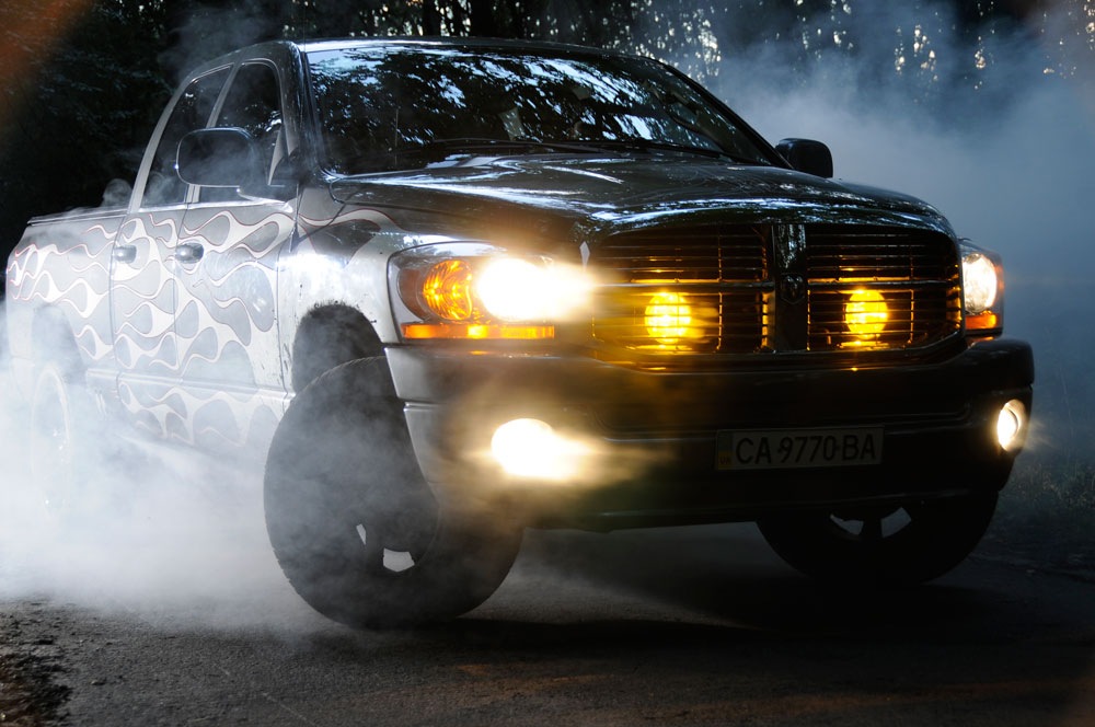 Dodge Ram 4 колеса сзади