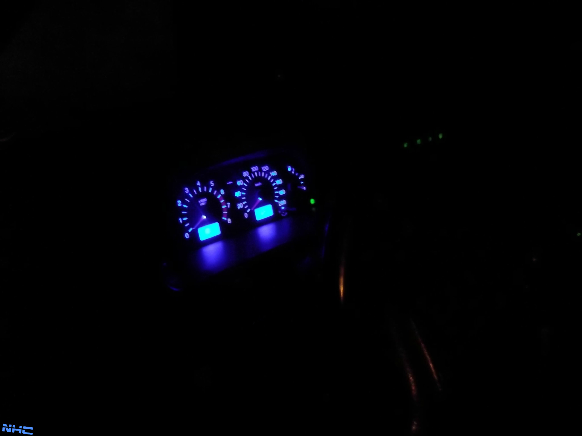 Ваз 2114 ночью фото