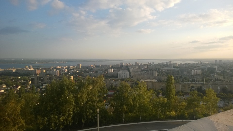 Поездка к родственникам в Энгельс. — KIA Ceed SW (1G), 1,4 л, 2008 года ...