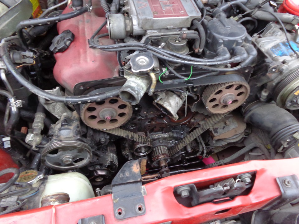 Снятие помпы — Nissan 300ZX (Z31), 3 л, 1987 года | своими руками | DRIVE2