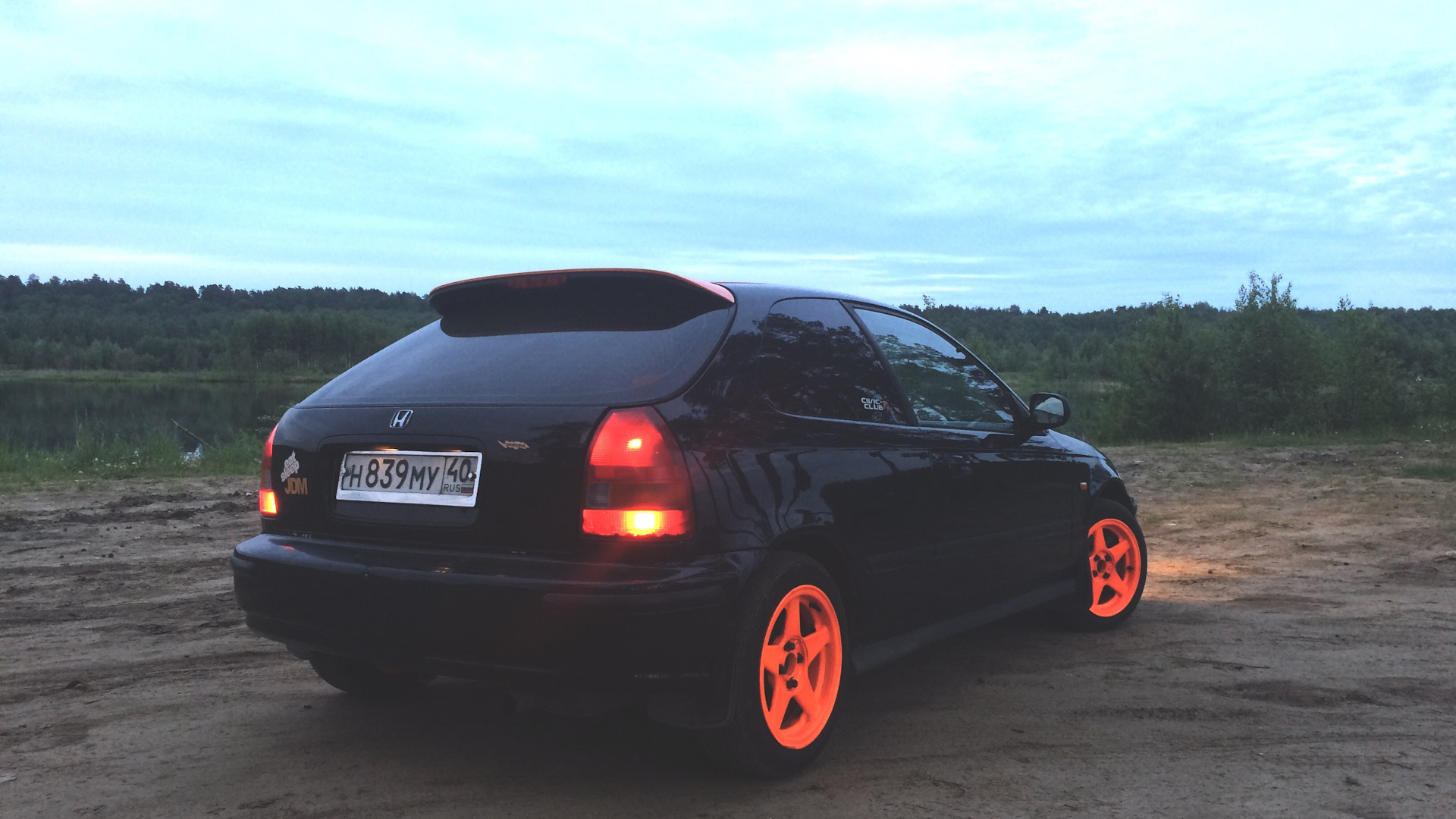 Ламбо двери Honda Civic 6