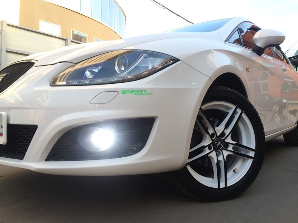 Решил покрыть диски жидкой резиной вот что получилось. — SEAT Leon (Mk ...