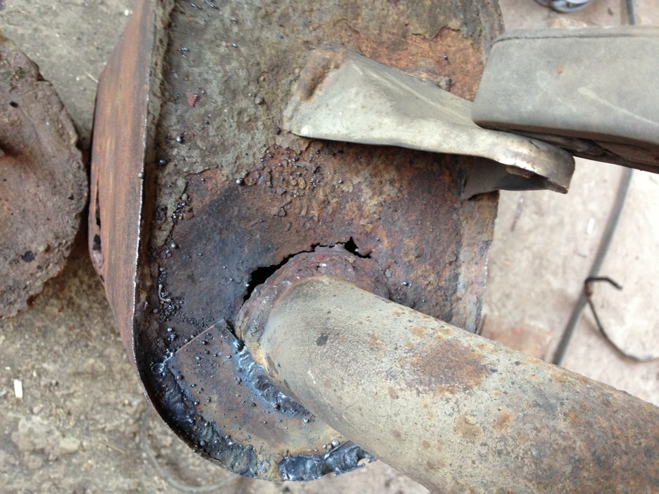 Заварка элементов машины в г. Витебск — Mitsubishi Eclipse (1G), 2 л ...