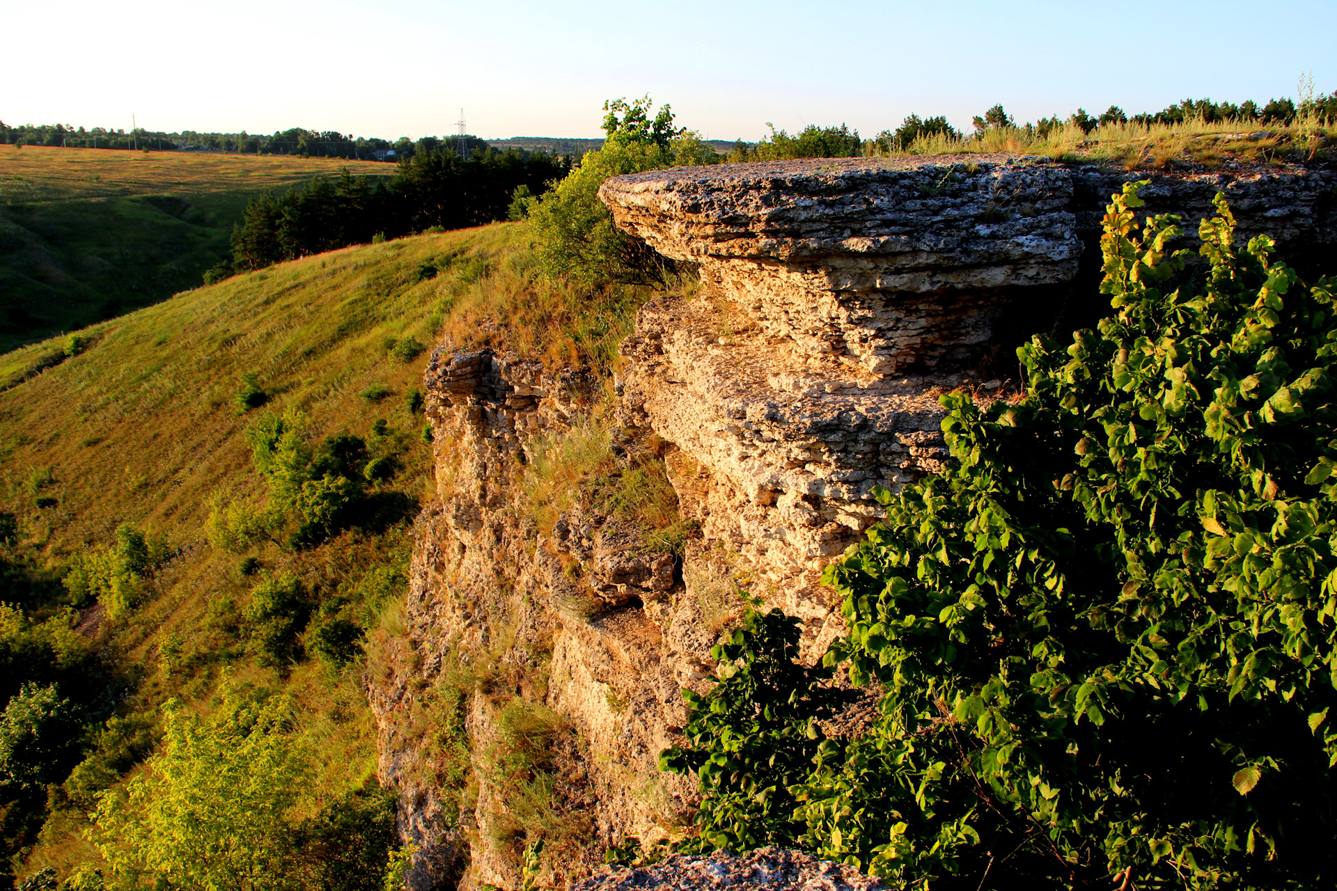 Скалы в Воронежской области Воргольские скалы звонари