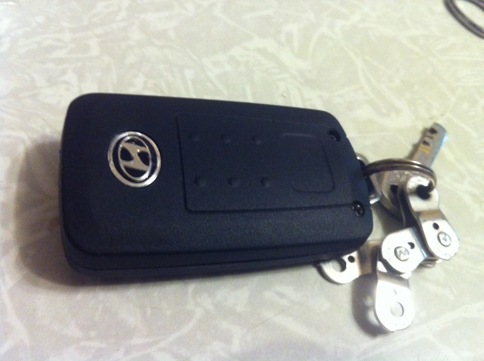 Выкидной ключ сделан — Hyundai Sonata IV (EF), 2 л, 2008 года ...