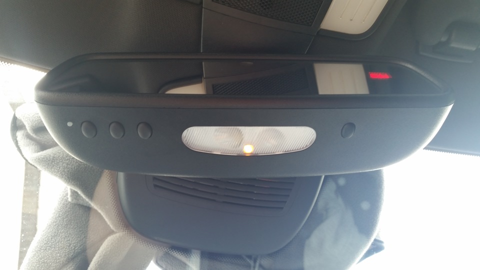 Зеркало с компасом и homelink — Mercedes-Benz C-class (W204), 3 л, 2011 ...