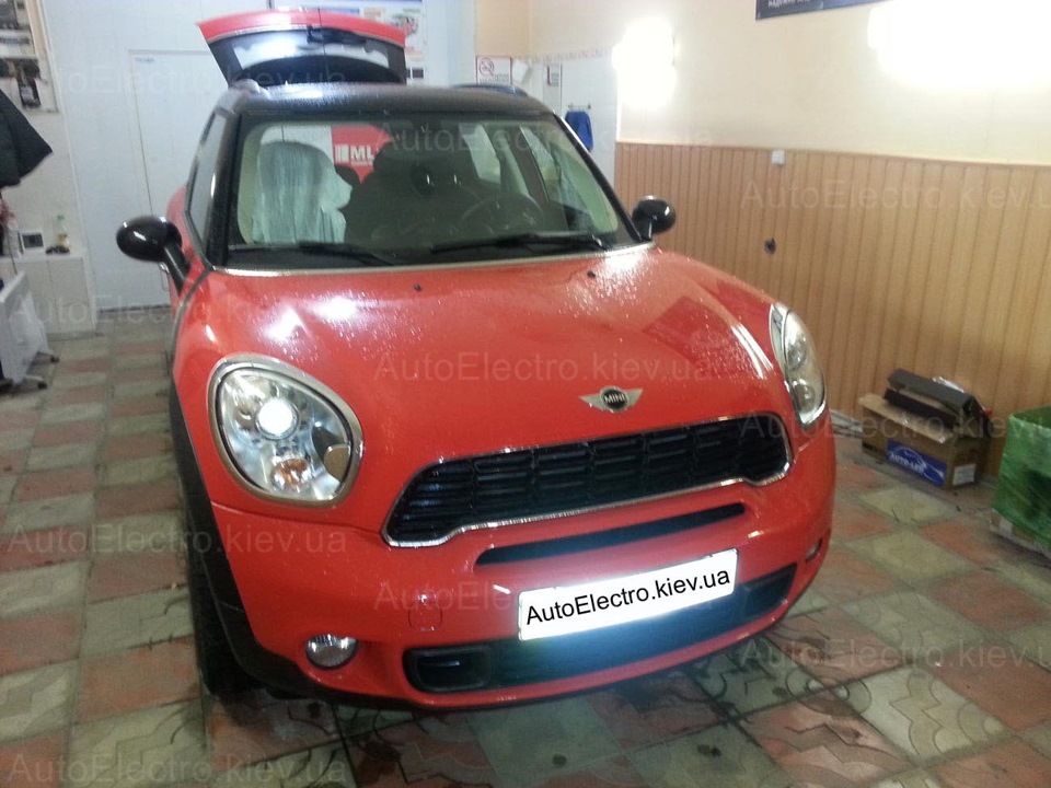 Установка датчиков парковки на Mini Сooper 2012 г.в. — autoelectro.ua ...