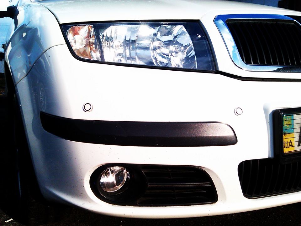 ПТФ и фара — Skoda Fabia Mk1