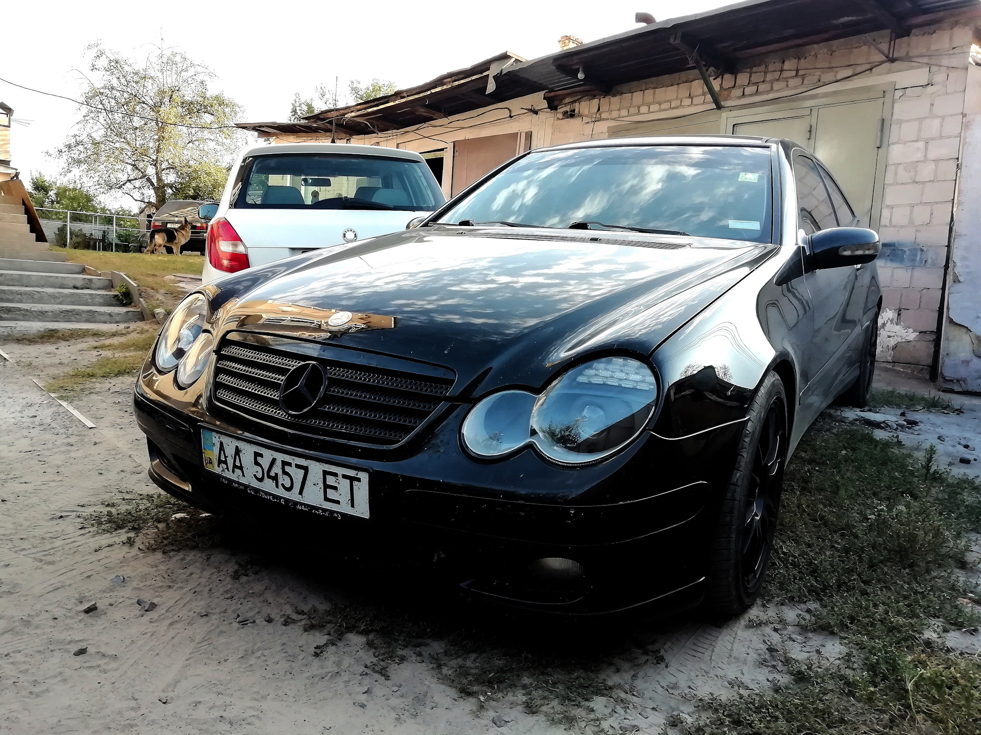 W203 фары тюнинг