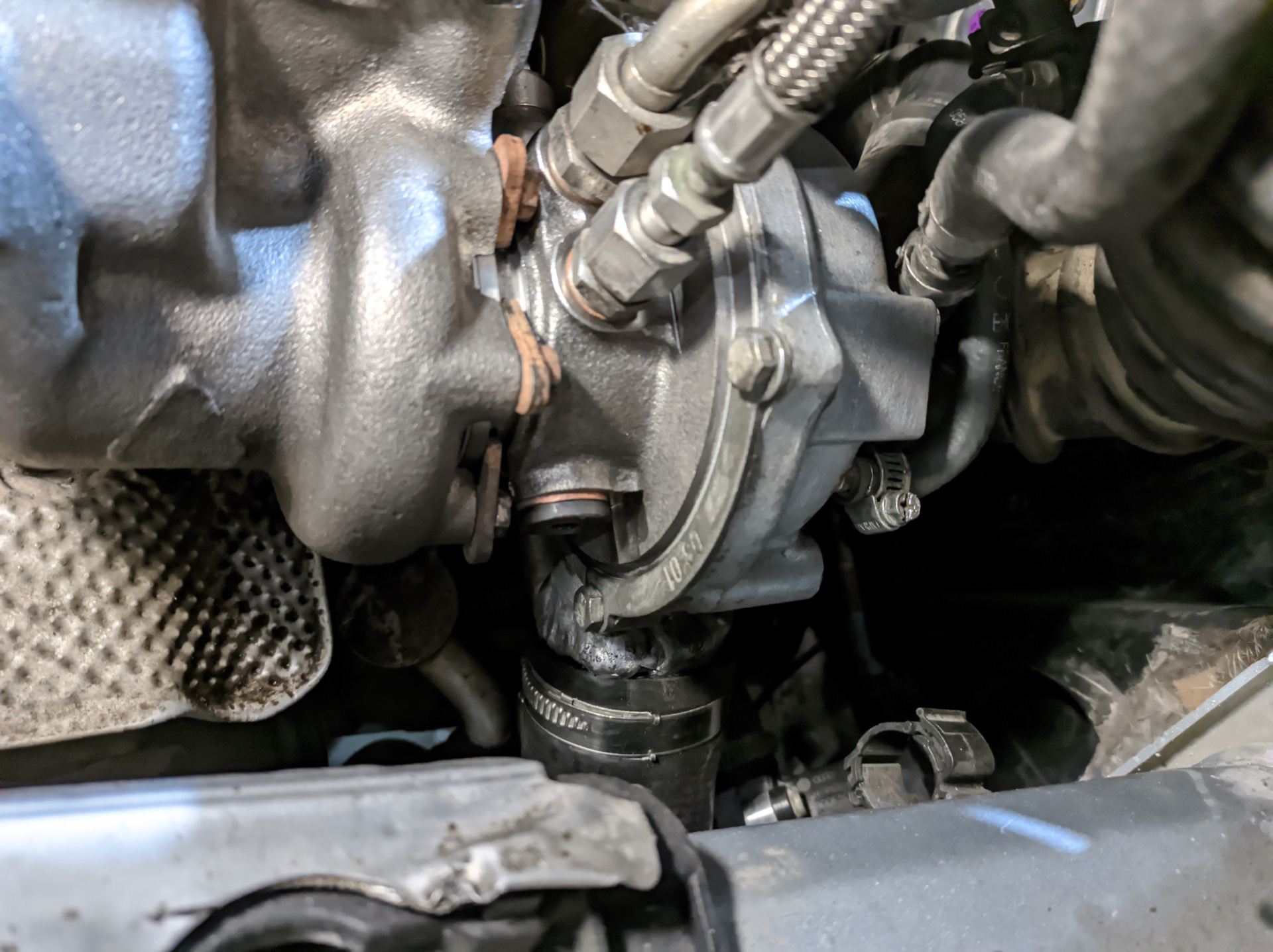 Установка картриджа от BEX мотора — Volkswagen Passat B5, 1,8 л, 2004 ...