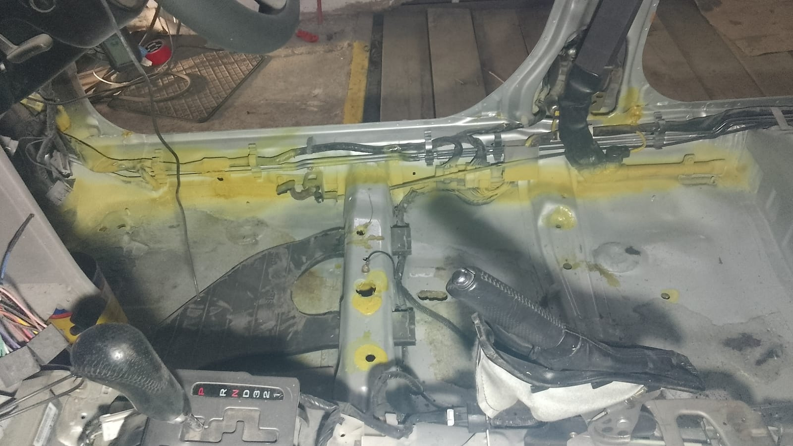 Ремонт стаканов, порогов, дна — Subaru Forester (SG), 2 л, 2004 года ...