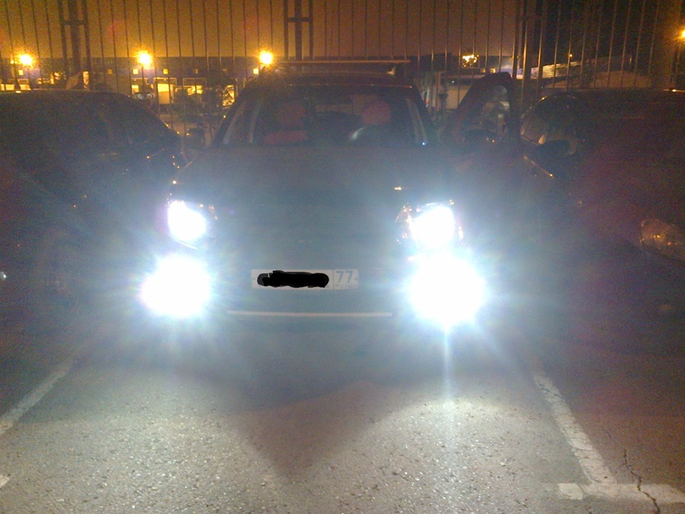 Диоды в противотуманки((( — Renault Duster (1G), 2 л, 2012 года ...
