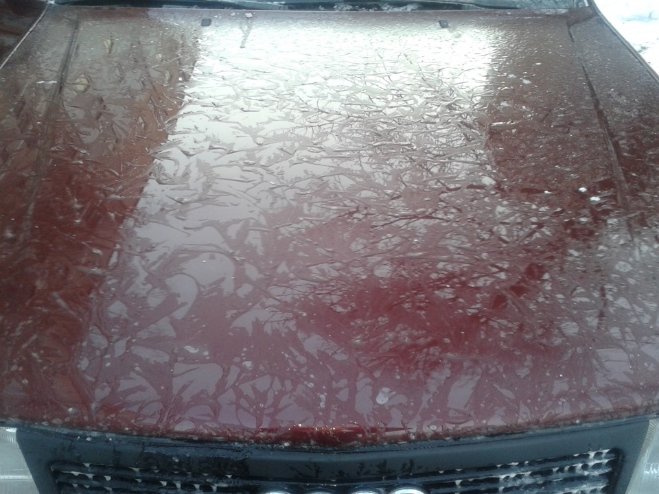 рисунки на капоте — Audi 100 (C3), 2,5 л, 1990 года | мойка | DRIVE2