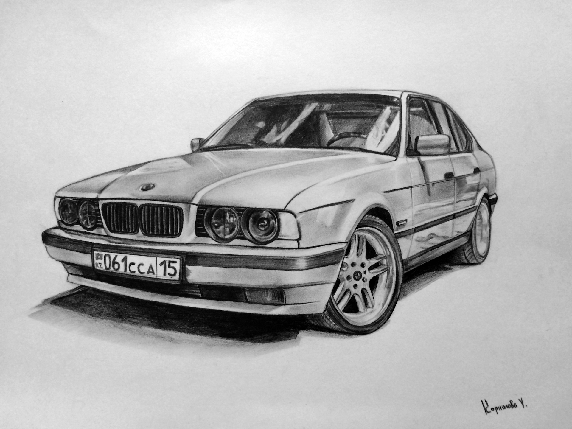 Рисунок бмв. BMW е34 карандаш. BMW e34 Art. BMW е34 арт. BMW e34 контур.