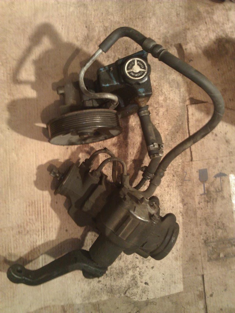 Снимаем насос и редуктор — реально управился за 25 минут :) — Jeep Grand Cherokee (ZJ)