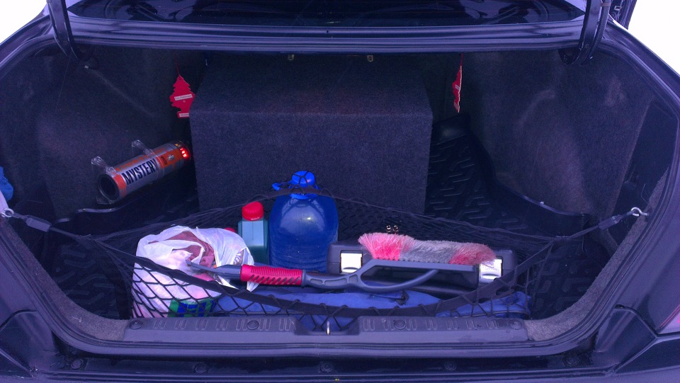 Саб в багажник))) — Honda Accord (6G), 2 л, 1998 года | автозвук | DRIVE2