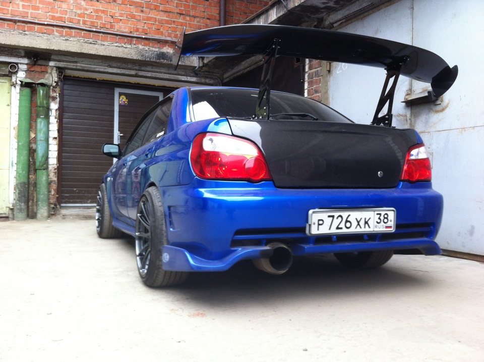 Занижение subaru impreza gh