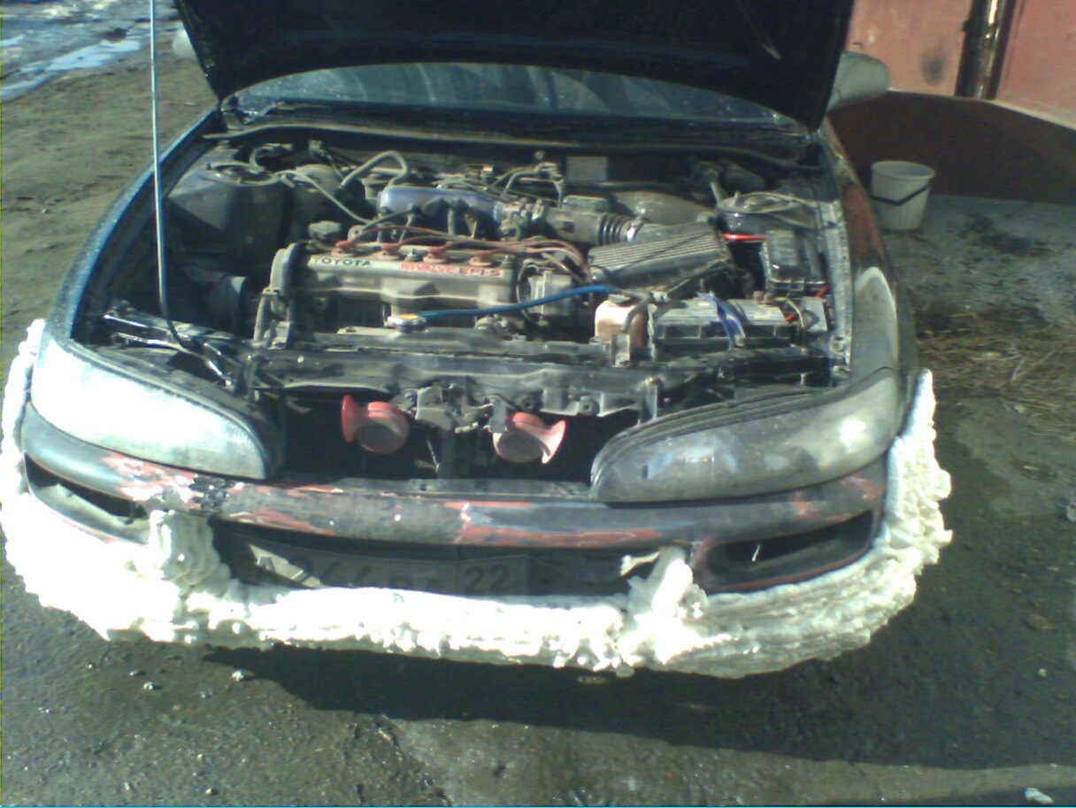 Revitalization of the bumper  - Toyota Sprinter Trueno 16 L 1992