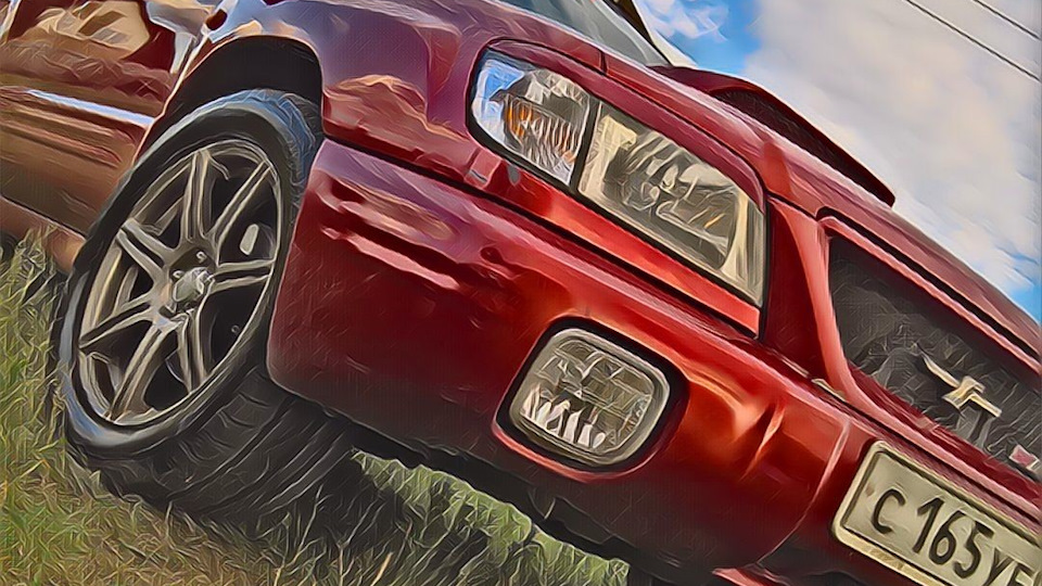 Subaru Forester Красный