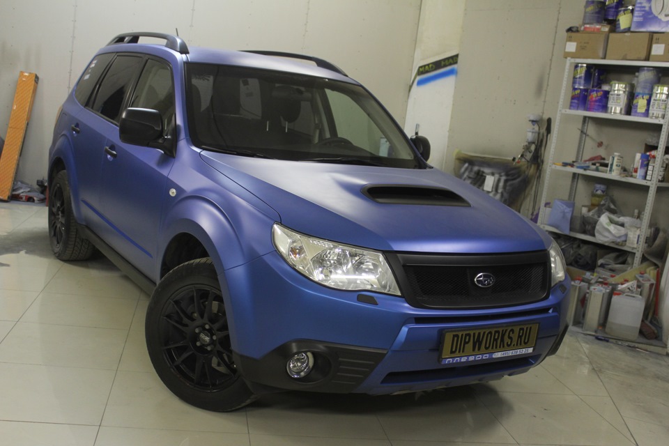 Subaru Forester Electric Blue Dipworks Drive