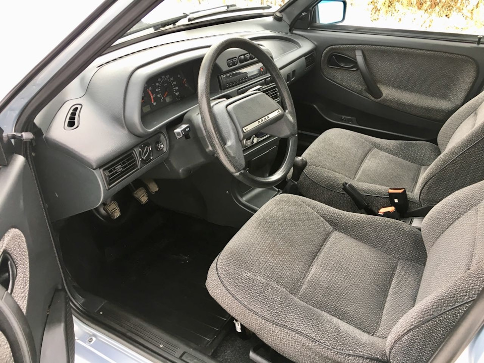 Проклейка торпеды и сменили салон на люкс велюр. — Lada 2114, 1,6 л ...