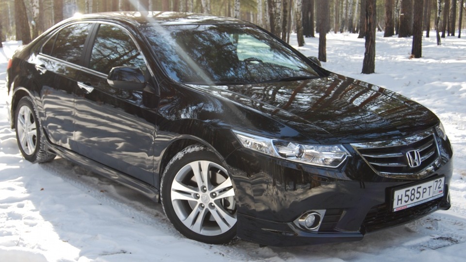 Honda Accord (8G) 2.4 бензиновый 2011 | Black Aurum на DRIVE2