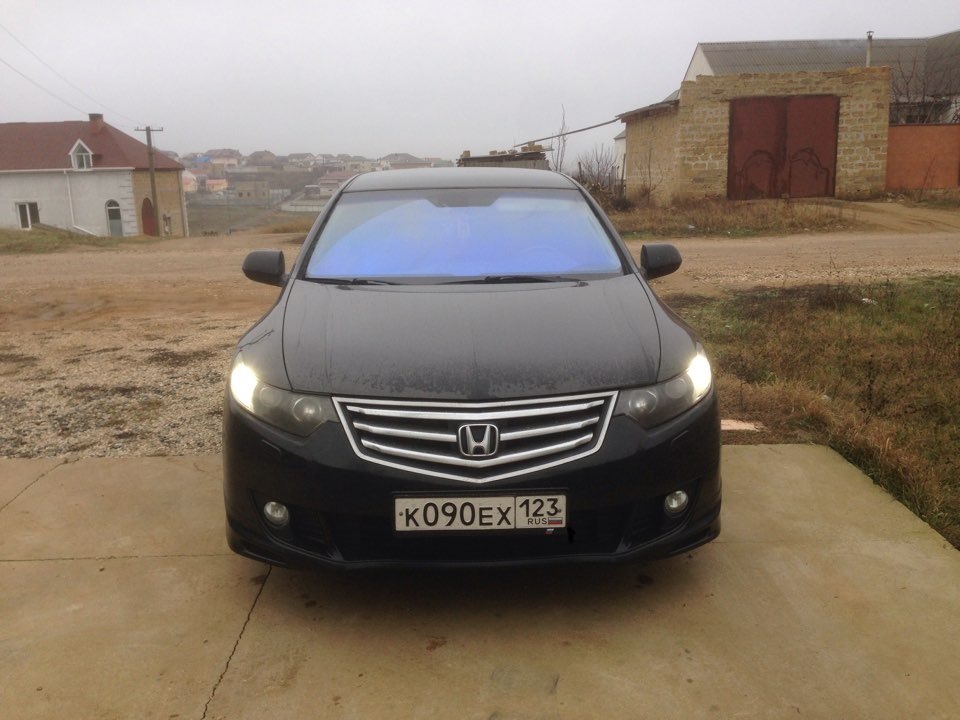 Зимка и диски — Honda Accord (8G), 2,4 л, 2008 года | шины | DRIVE2