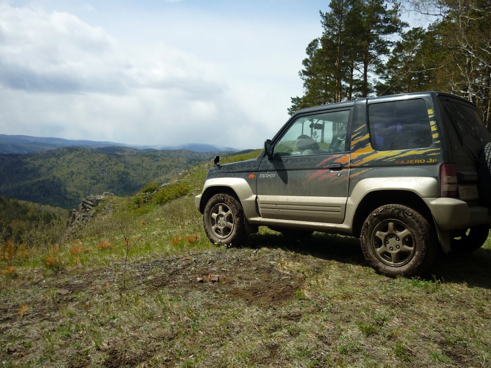 Mitsubishi pajero junior. Митсубиси Паджеро Jr.