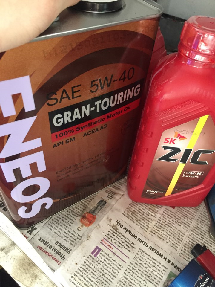 Замена масла в моторе и кпп. — KIA Rio (2G), 1,4 л, 2011 года ...