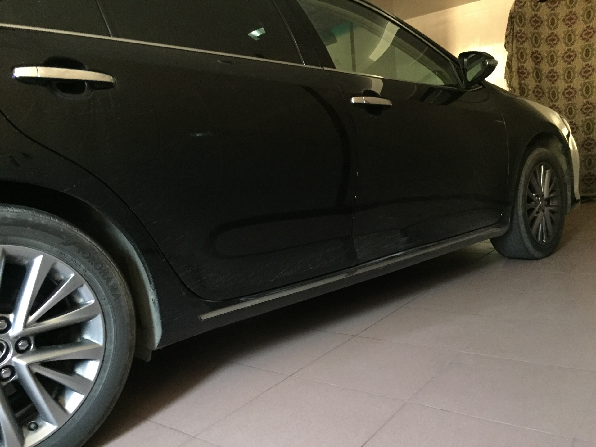 Пороги camry