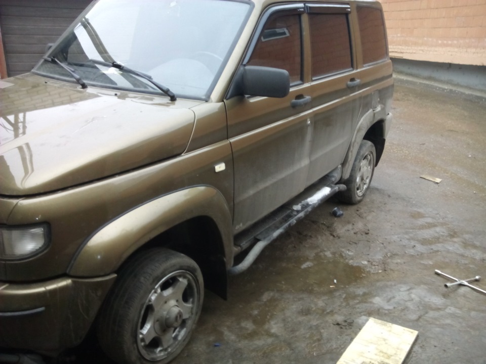 УАЗ на низкопрофильной резине — УАЗ 3162, 2,7 л, 2004 года | прикол ...