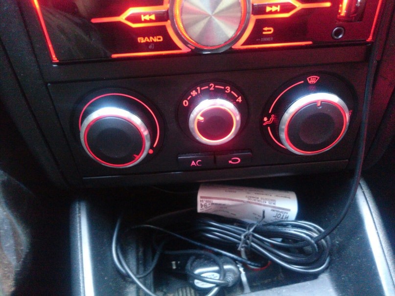 ручки кондиционера, или китайский тюнинг. - Volkswagen Golf Mk4, 1,4 л, 1998 год