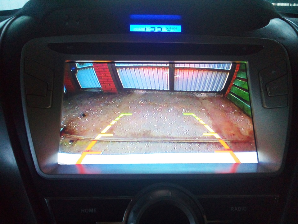 Камера заднего вида — Hyundai Elantra (5G), 1,6 л, 2013 года ...